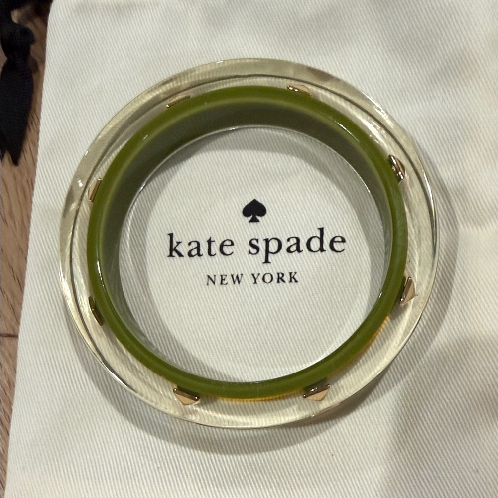 Kate Spade lucite bracelet
